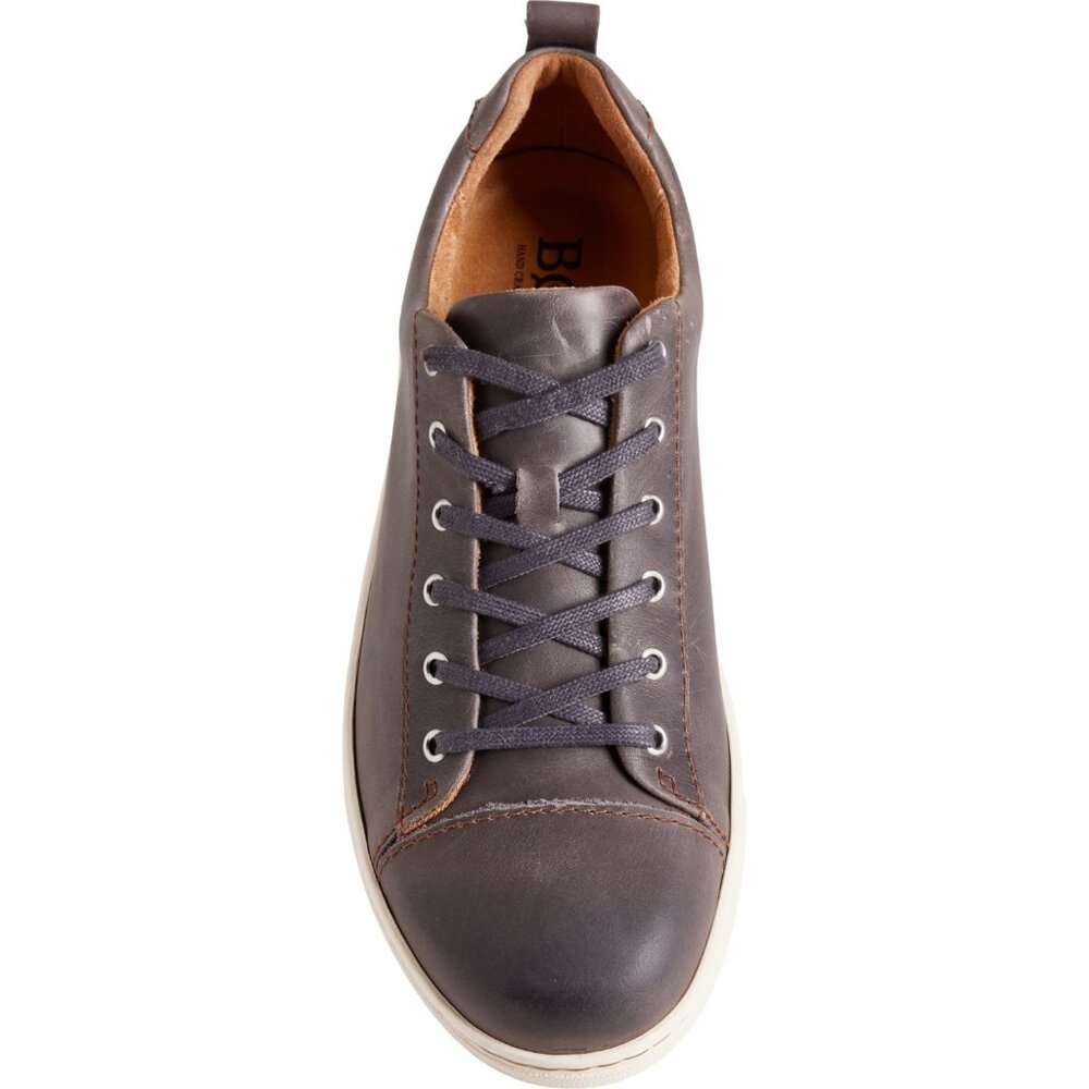 BORN Men's, Allegheny II Sneaker Leather Casual Sneaker Shoe Grey Sz 12 Lace Up